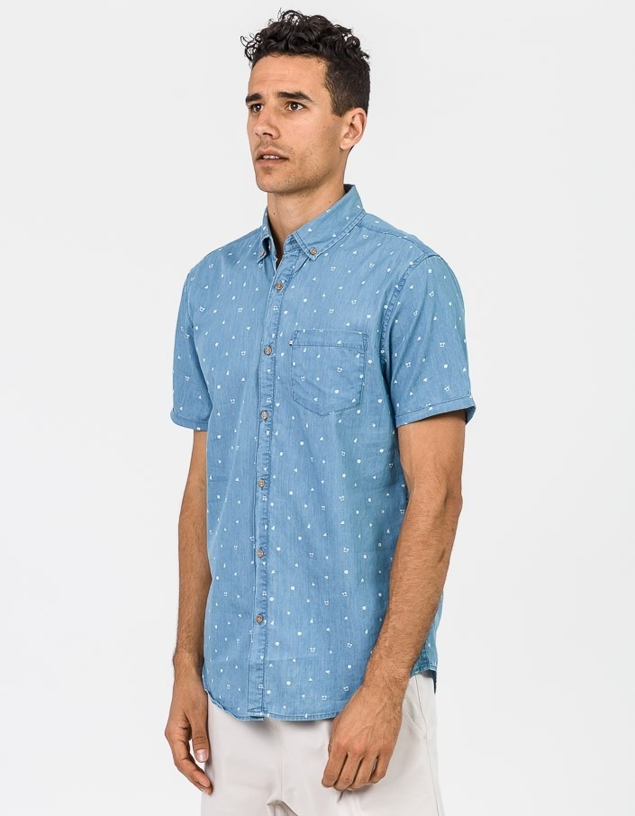 Resort Chambray S/S Shirt - Image 5