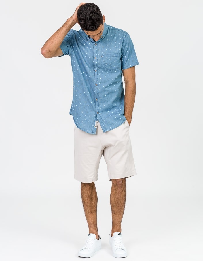 Resort Chambray S/S Shirt - Image 6