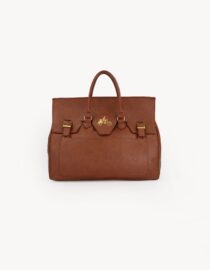 Shop Brown Leather Duffle Bag for Men