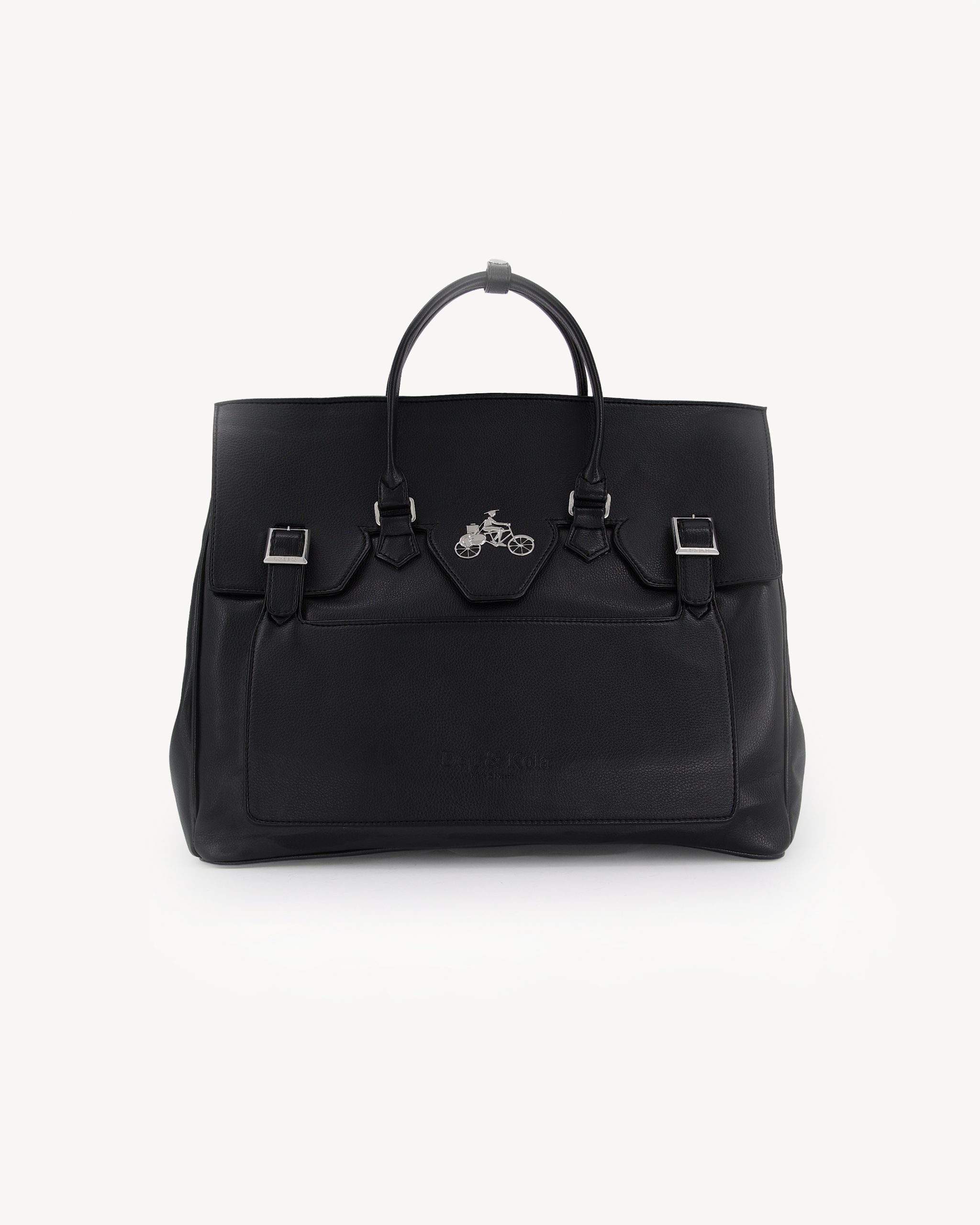 Shop Black Leather Duffle Bag for Men