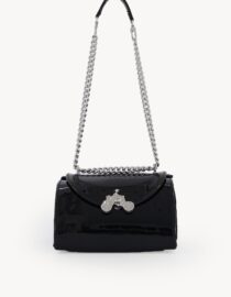 Buy Black Leather Shoulder Bag - DKSB - 01