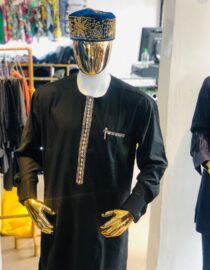 BLACK KAFTAN