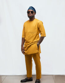 MUSTARD YELLOW KAFTAN