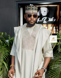 Milkshake Groom Agbada style SA1