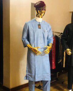 SKY BLUE KAFTAN